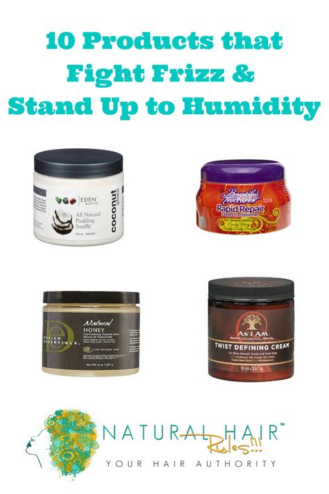 10 Natural Hair Products that Beat Humidity & Fight Frizz | Natural hair styles, Humidity hair ...