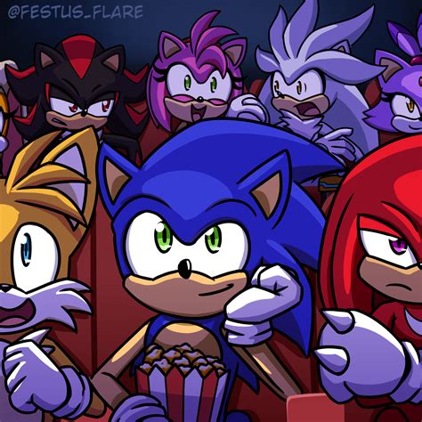 Sonic And Friends At The Movies R Sonicthehedgehog