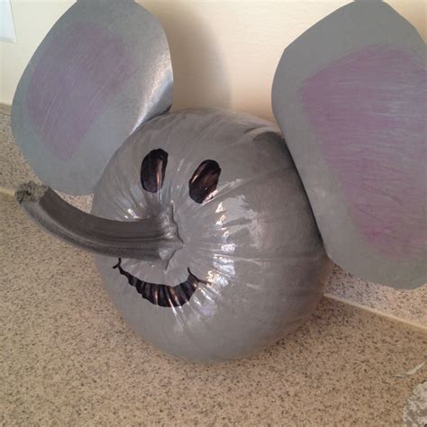 Pumpkin Elephant So Easy To Do And Its Something Different Than Just