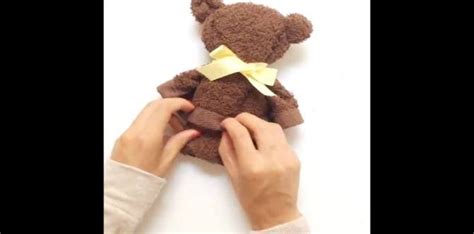 Video Tutorial Cara Membuat Beruang Lucu Dari Handuk