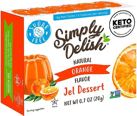 Simply Delish Orange Jel Dessert 20 G Au Pantry Food