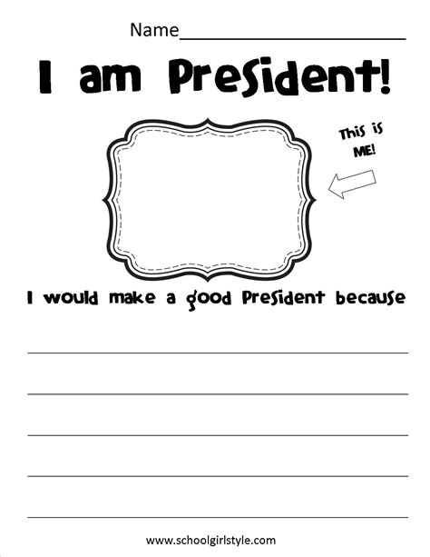 Election Day Worksheet For Kindergarten