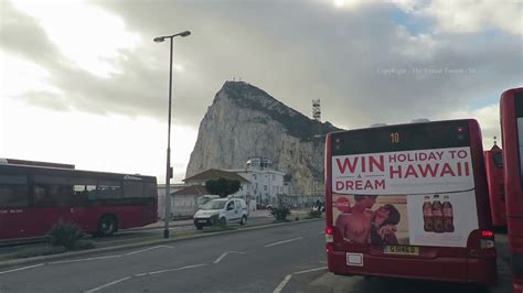 Crossing The Gibraltar Border From Spain 2 Youtube