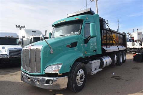 2015 Peterbilt 579 Dump Truck Paccar 455hp 10 Speed Ultrashift Amt
