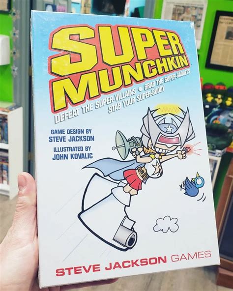 Super Munchkin Card Game Cape And Cowl Comics And Collectibles Comics Toys Games And More