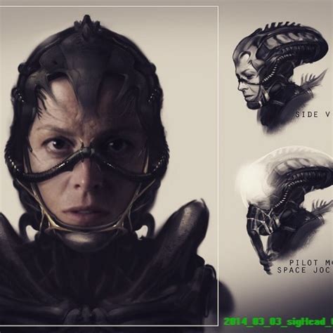 Slideshow Alien 5 Concept Art Von Neill Blomkamp