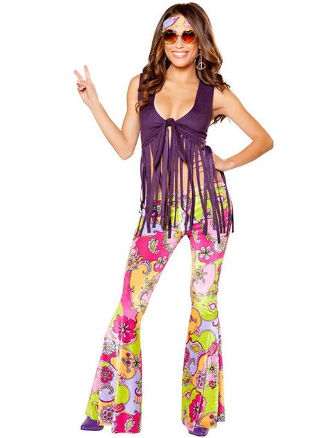Women S Sexy Hippie Lover Costume Decades Adult Costumes
