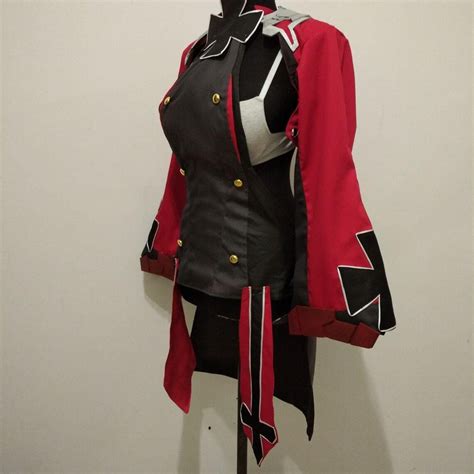 Prinz Eugen Azur Lane Cosplay Costume Made To Odred Anime Sexy Etsy