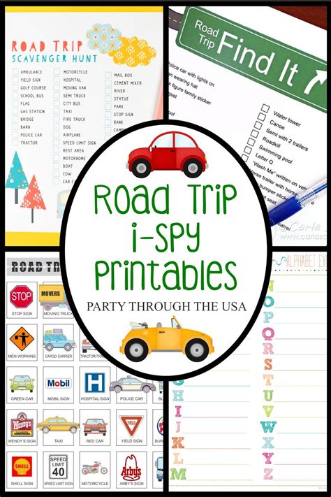 But there are some subtle differences 11 scavenger hunt games for kids. Road Trip Scavenger Hunt Printables