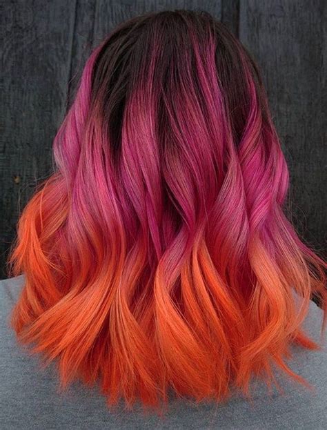 Brightest Hair Colors Combinations To Show Off In Year 2020 Bright