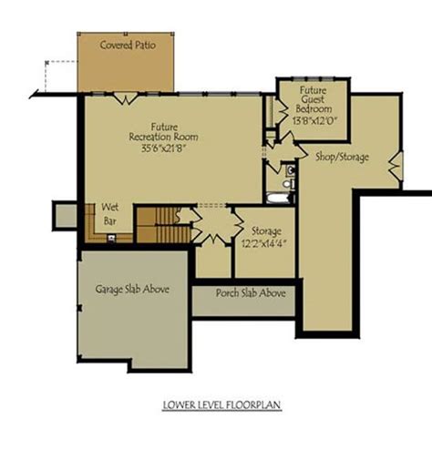 2 Story Cottage Floor Plan Butlers Mill Cottage Basement House Plans