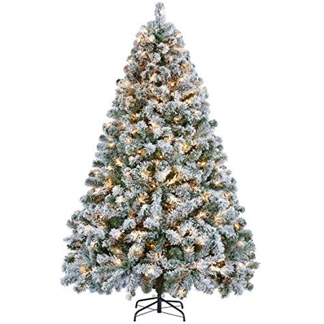 Top 10 Best 6ft Pre Lit Flocked Christmas Trees Of 2022 Aced Products