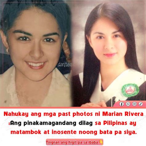 Nahukay Ang Mga Past Photos Ni Marian Rivera Ang Pinakamagandang Dilag Sa Pilipinas Ay Matambok