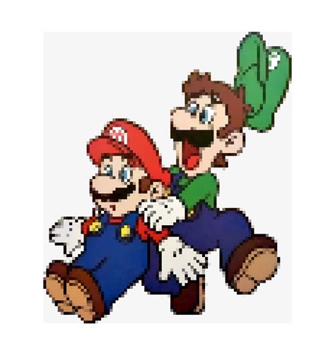 Mario And Luigi Pixel Art Maker