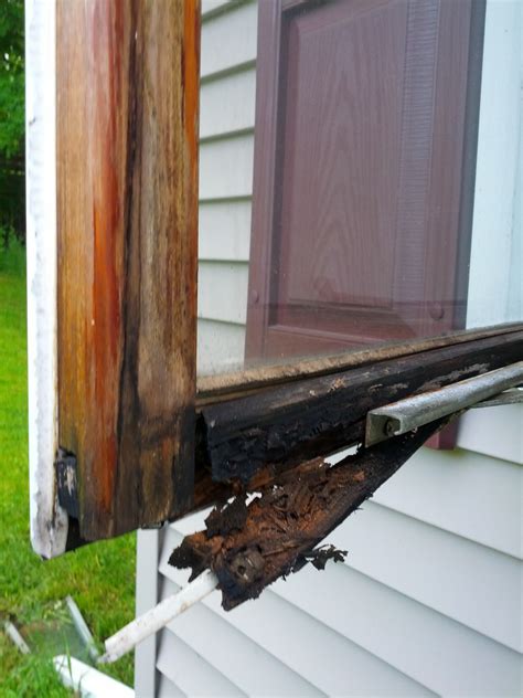 Casement Window Bottom Of Frame Rotted Repair Or Replace