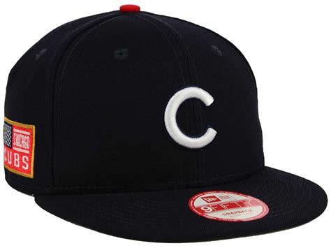 Chicago Cubs New Era Mlb All American Patch 9fifty Snapback Cap