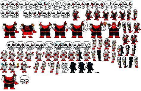 Fellswap Sans Sprite Sheet Pixel Art Maker