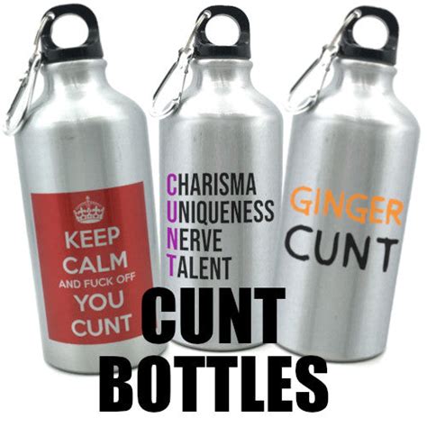 Cunt Water Bottles Cunt Ts