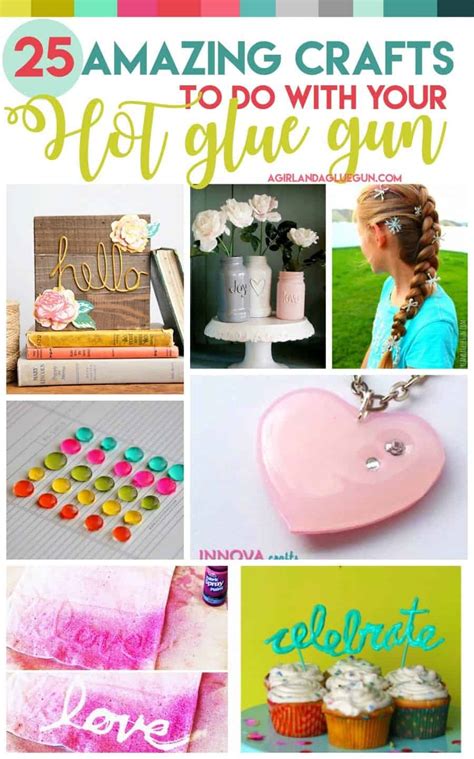 25 Amazing Crafts To Do With Your Hot Glue Gun A Girl And A Glue Gun