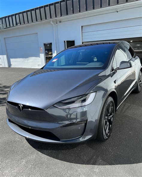 2022 Tesla Model X Plaid Grey Metallic — Detailership