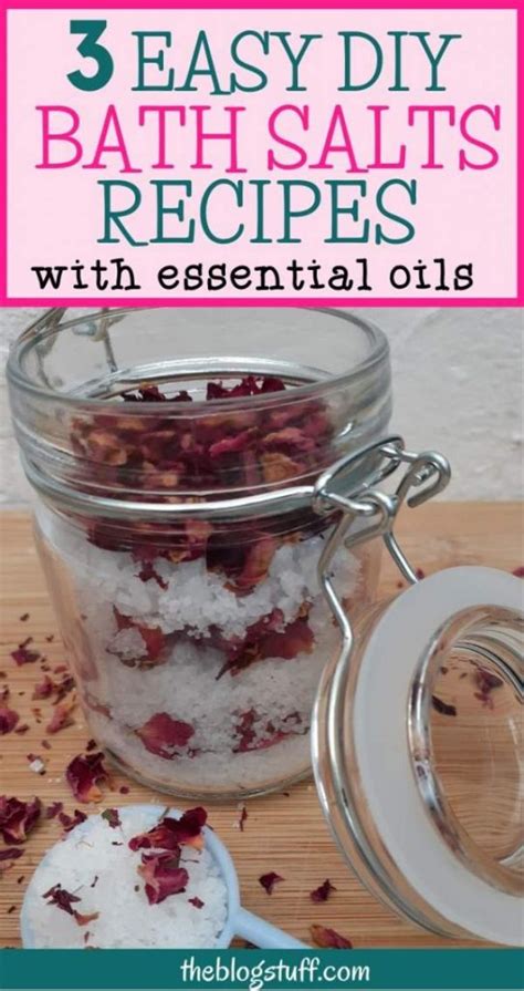 How To Make Diy Bath Salts With Essential Oils Following These Easy