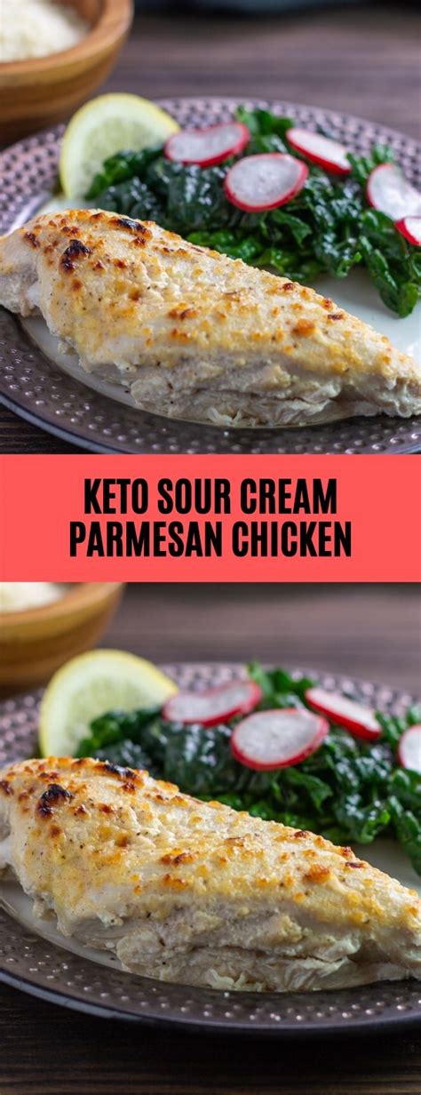 Maybe you would like to learn more about one of these? KETO SOUR CREAM PARMESAN CHICKEN #Keto#Parmesan#Chicken ...