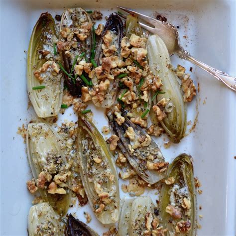 Belgian Endive With Walnuts And Blue Cheese Glory Kitchen Glory Kitchen