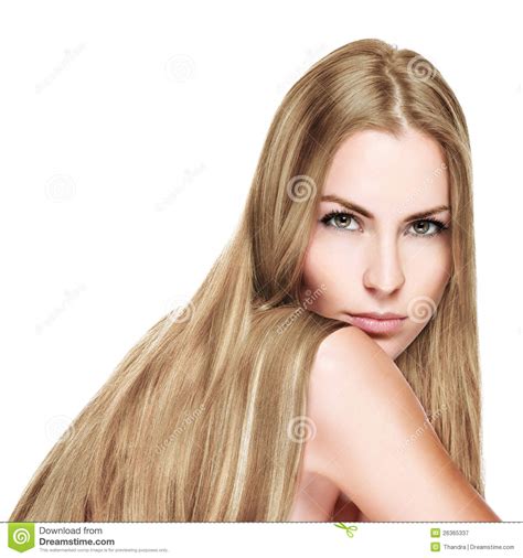 #beautifulblonde #prettyblonde #prettywoman #woman #girl #sexy. Beautiful Woman With Long Blond Hair Stock Image - Image ...