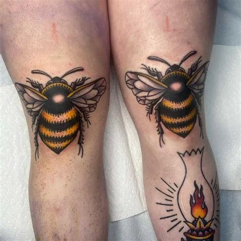 Queen Bee Tattoo Meaning Royalty Power And Femininity Impeccable Nest