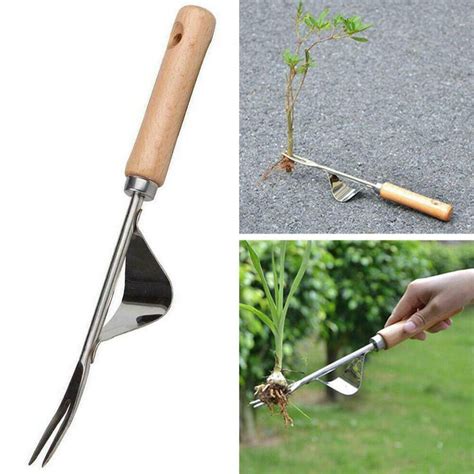 Manual Weeder Tool Stainless Manual Weed Puller Bend Proof With Smooth