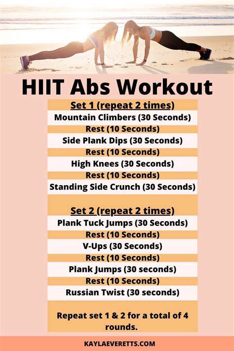 17 Full Body Hiit Ab Workout For Beginners At Office Workout Life