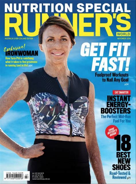 Burn Survivor And Ironwoman Turia Pitt Is The Cover Star Of Runners World Magazine