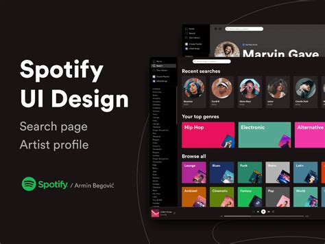 Spotify Ui Design Free Figma Resource Figma Elements