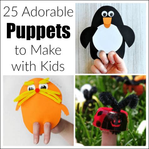 25 Adorable Diy Hand Puppets To Make With Kids Lalymom