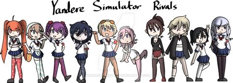 Yandere Simulator Rivals Page Schoolszasada