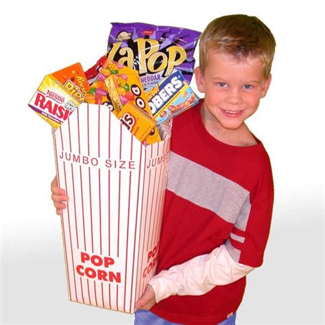 Great Big Popcorn Box T Box Giant Popcorn Box T Box From