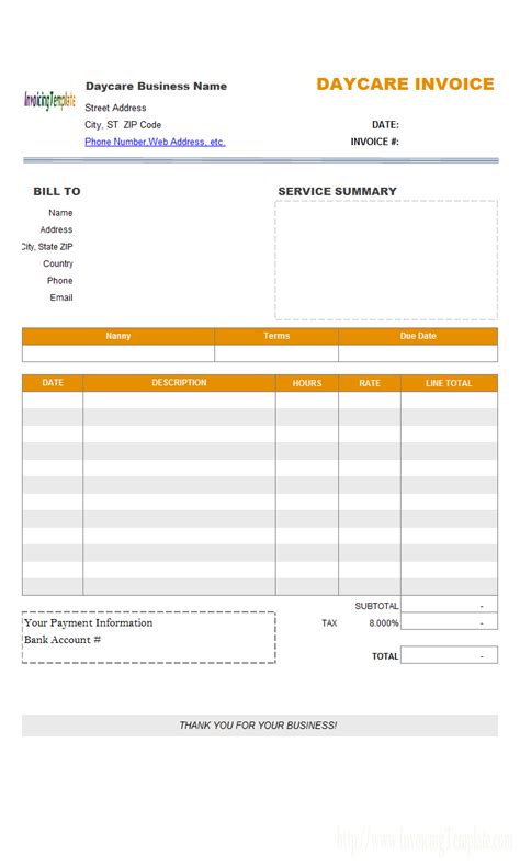 contractor invoice templates   results