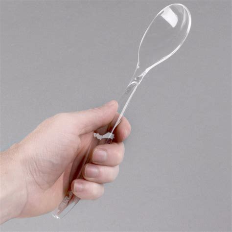 Sabert Ucl72s 10 Clear Disposable Plastic Serving Spoon 72case