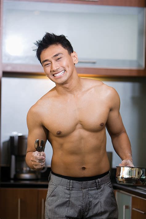 Keindahan Tubuh Ketat Pria Telanjang Asian Men Models Abs Shirtless