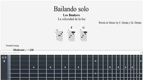 Bailando Solo Los Bunkers Bajo Guitarra Piano Y Voz Youtube