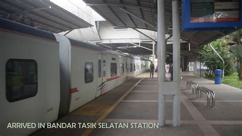 This photo is taken at the pedestrian bridge connecting. KL Sentral to Terminal Bersepadu Selatan │by Train KTM ...