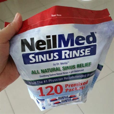 Then click the long gray button located directly above the image of the sinus rinse on the neilmed facebook page. Neilmed Sinus Rinse Premixed Sachets (120's) | Shopee Malaysia