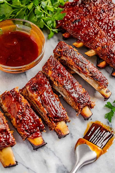 Easy Oven Baked Ribs Spareribs Baby Back Or St Louis Style Honey