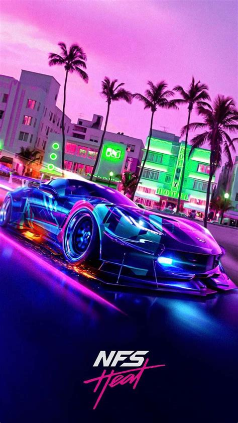 Need For Speed Heat Wallpaper Hd Phone Backgrounds Cars Poster Art On