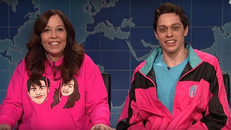 Pete Davidson Brought His Mom Out On Snl And Tried To Make Her And