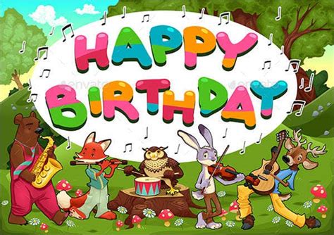 9 Funny Birthday Card Templatesfree Psd Vector Ai Eps Format Download