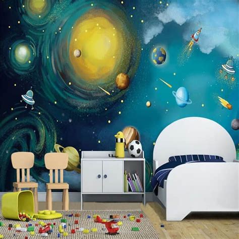 30 Space Themed Bedroom Ideas To Leave You Breathless