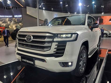 New Toyota Land Cruiser Lc300 At 2023 Auto Expo Key Details