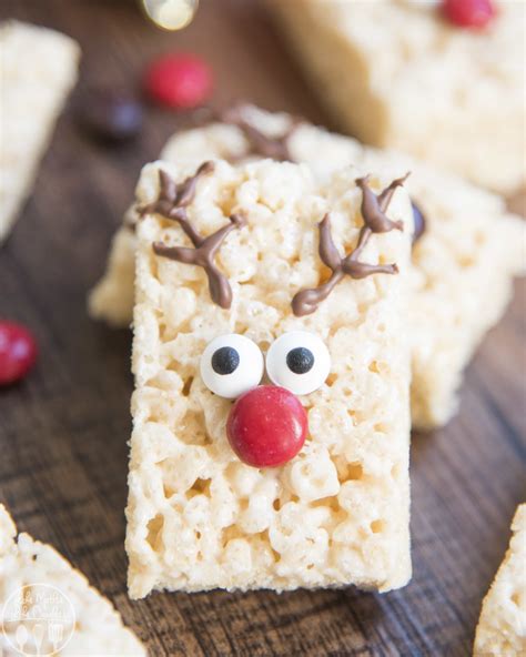 Reindeer Rice Krispie Treats - Like Mother, Like Daughter