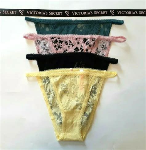 VICTORIAS SECRET ALLOVER LACE Floral BIKINI Panty High Leg SEXY NWT